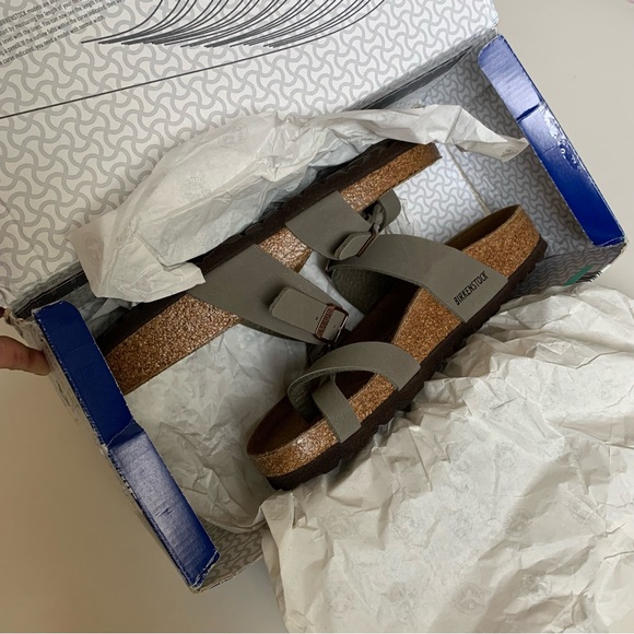 NWB BIRKENSTOCK Mayari Sandal in Stone Size 36 - Picture 10 of 14